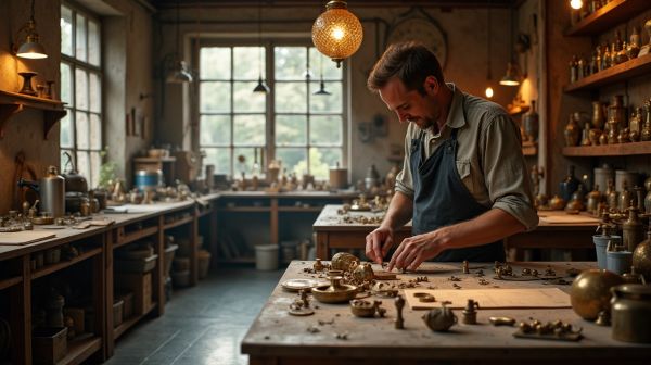 Inside a French Hardware Studio: From Sketch to Solid Brass